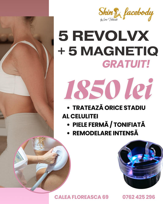 Revolx - 5 ședințe + 5 ședințe MagnetIQ GRATUIT