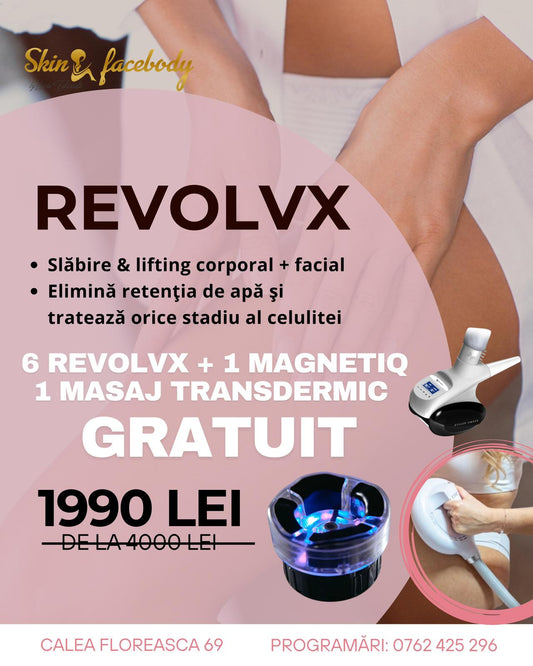 RevolvX – Slăbire & lifting corporal + facial (pachet promo)