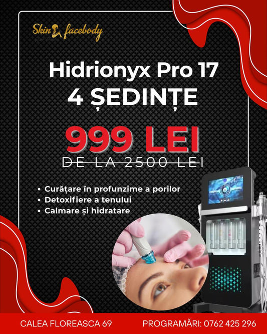 Black Friday — Hidrionyx Pro 17 · 4 ședințe