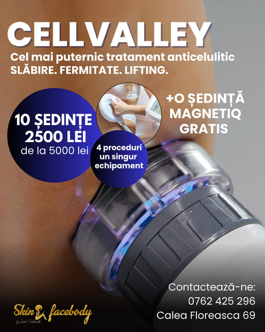 🔥 CELLVALLEY: Transformare Totală Anticelulitică & Fermitate 🔥