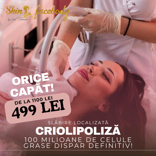 CRIOLIPOLIZĂ – Slăbire localizată „orice capăt”