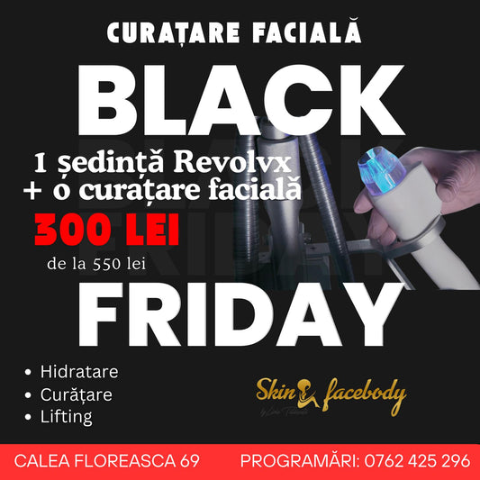 RevolvX + Curățare Facială — 1 ședință RevolvX + 1 curățare