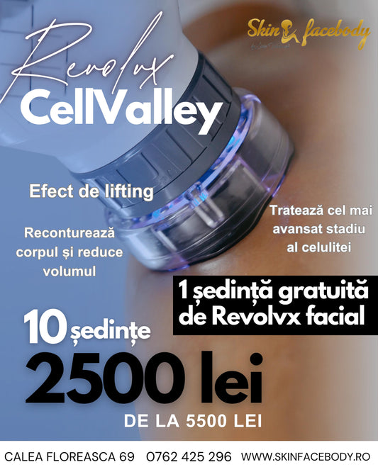 Tratament Anticelulitic Intensiv Revolux CellValley – Remodelare Vizibilă