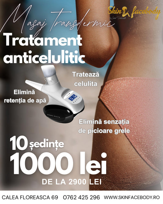 Masaj Transdermic Profesional – Tratament Anticelulitic Eficient